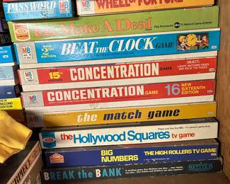 Vintage board games
