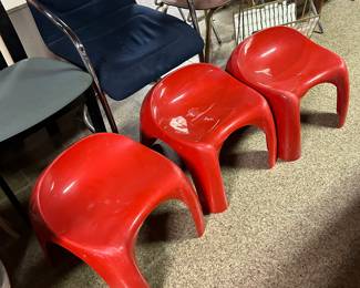 MCM Lucite chairs