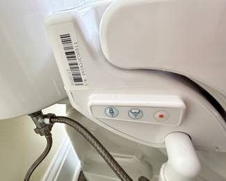 Bidet Mate toilet and seat . Buyer responsible for removable