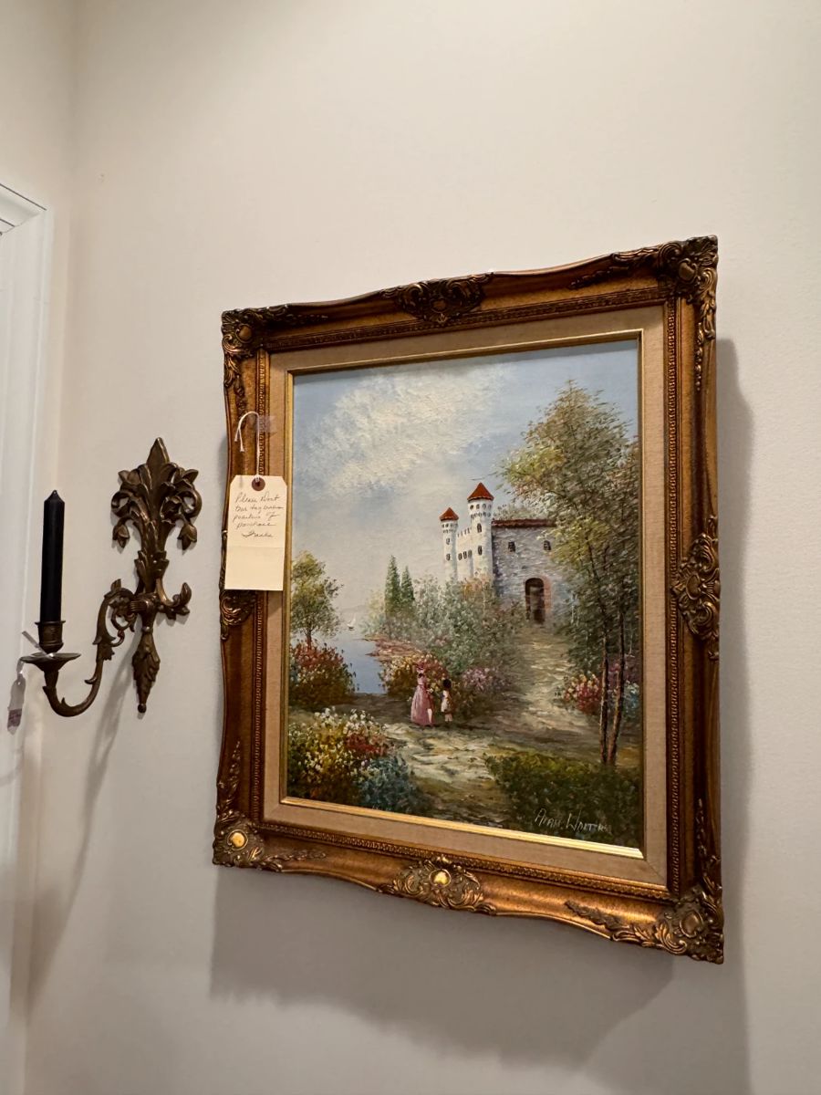 Alan Walters Oil Painting on Canvas