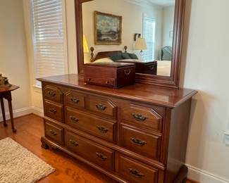 Vintage Dresser with Mirror