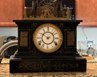 Antique Ansonia Helmsman Shelf Clock