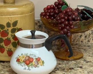 Corning Ware Spice of Life Coffee Pot