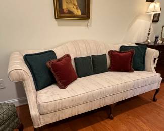 Hickory Furniture Queen Anne Style Sofa