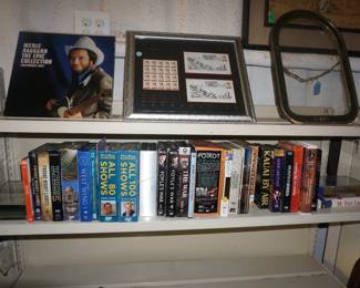 records, Stamps-Millenium, frame, VHS, DVDs