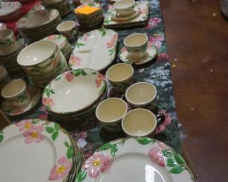 Large collection of Franciscan Desert Rose