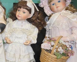 Boyd and other porcelain dolls