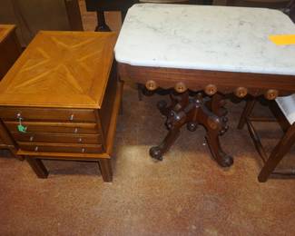 marble top table