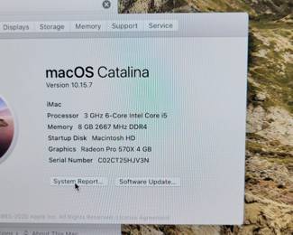 MAC OS Catalina All in one Computer