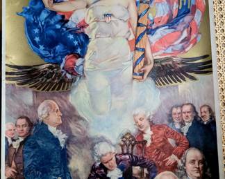 Howard Chandler Christy  WW2 period poster...3 of them! Mint condition!