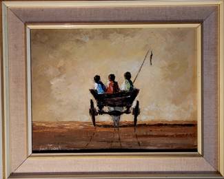 Original oil painting by June Tuckett