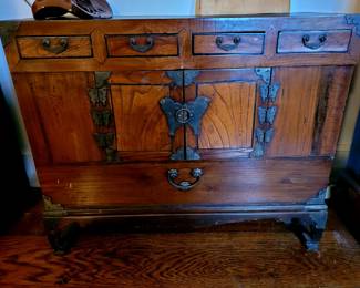 Small vintage "butterfly" cabinet