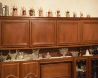 Shrunk with Beer Steins and Crystal Pieces