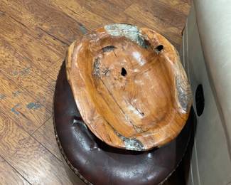 Word/ glass bowl
