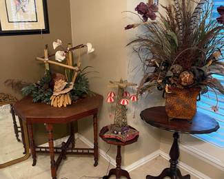 Various occasional tables