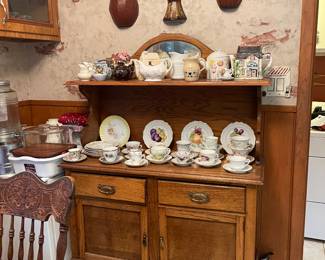 Antique hutch