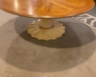 Vintage round coffee table