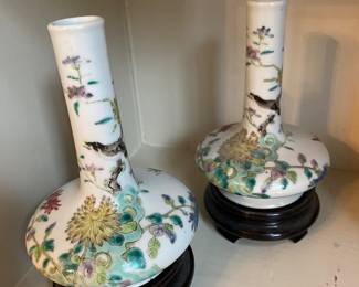 Oriental King dynasty vases 