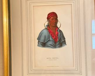 Fabulous collection of Indian art - walls lined with great art