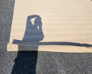 Indoor/outdoor rug, 12'x13'. 2 of these