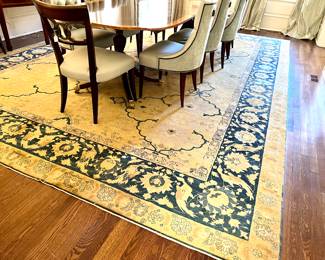 Antique - palace size - handmade rug circa 1920. Ask for appraisal and information package