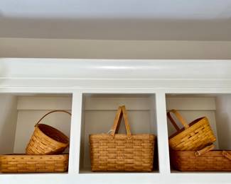 Large Longaberger basket collection