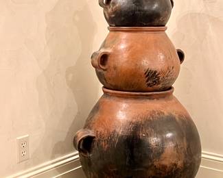 Antique - hand thrown pottery - from small village in Guatemala