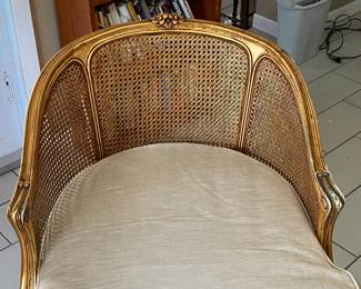 19 century gilded French divan 
$1000