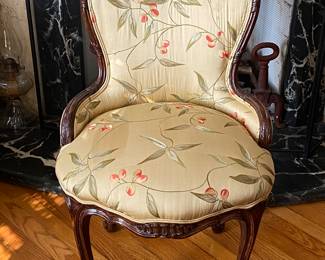 19 century French carved mahogany side chair
$300