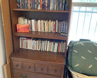Heywood Wakefield bookcase with drawers 
$450