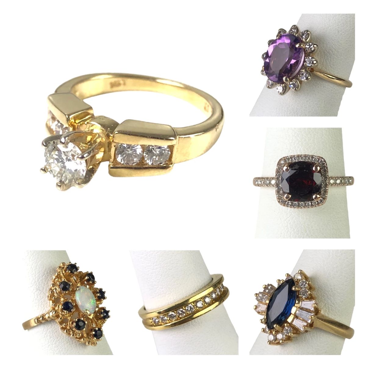 Large Selection Of Gold & Sterling Silver Rings, Bracelets, Necklaces & Earrings