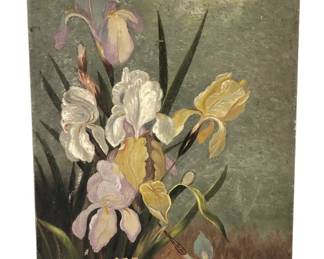 Signed Shumin Ota Japanese Torii Entrance River Landscape Watercolor Painting