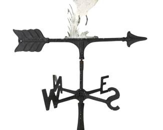Aluminum Duck Weathervane With Directionals