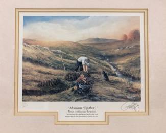 Signed Philip Gray Limited Edition Print, "MOMENT'S TOGETHER," No. 886/2000