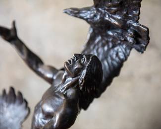 Buck McCain Bronze Sculpture