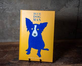 Blue Dog Man Book