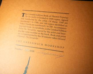 Limited Edition Books Signed