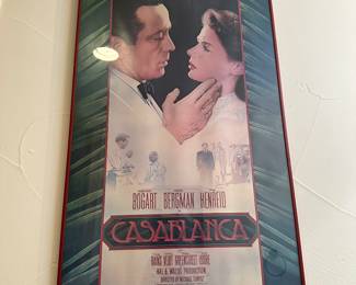 Casablanca large poster