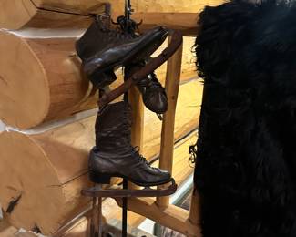 Antique ice skates