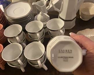 RALPH LAUREN COFFEE SET