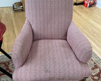 PAIR OF UPHOLSTERED CHAIRS