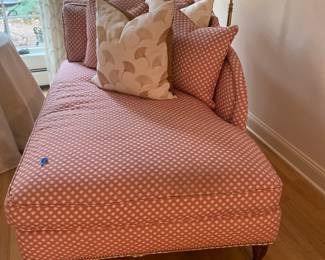 PAIR OF COMFY CHAISES BY PERSNICKETY