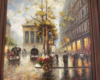 THOMAS KINKAID PROFESSIONALLY FRAMED PRINTS ON CANVAS