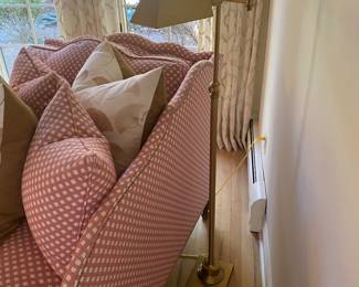 PAIR OF BRASS FLOOR LAMPS