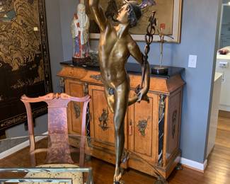 bronze: Mercury, After Giambologna