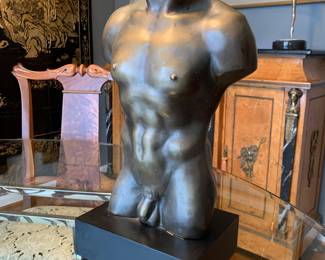 Classic male sculpture