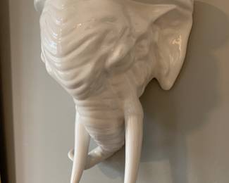 Porcelain elephant 