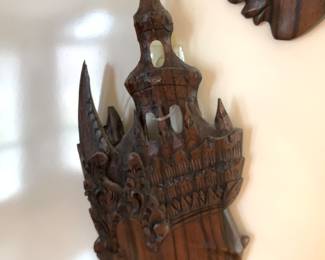 Vintage tribal carving