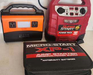Super Start power pack and Micro-Start XP-1 Jump Starter