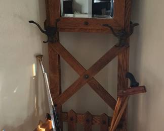 Hall Tree 75 inches by 28 inches